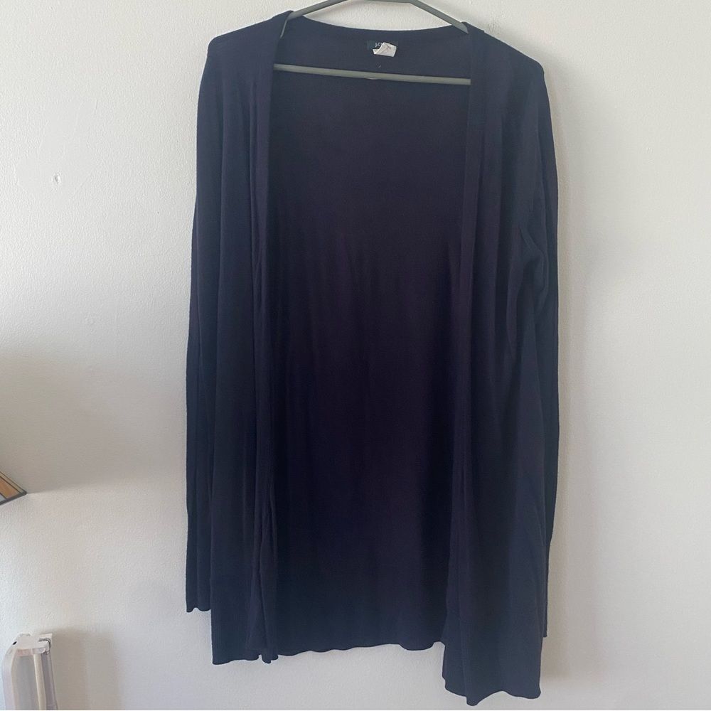 J Crew Buttonless Cardigan Sweater Size S